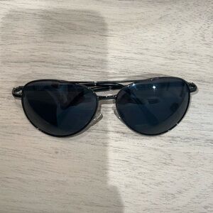 Black Aviator Sunglasses